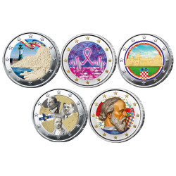 Lot 10 x 2 Euro 2024...