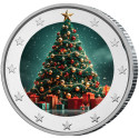 2 Euro Joyeuses Fêtes - Sapin lumineux