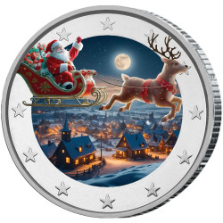 2 Euro Joyeuses Fêtes -...