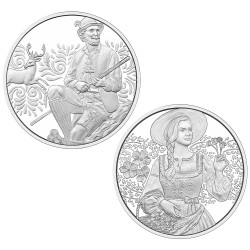 Lot 2 x 10 Euro Argent...