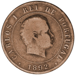 20 Reis Portugal 1891-1892...