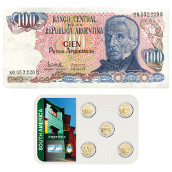 Lot monnaies Argentine