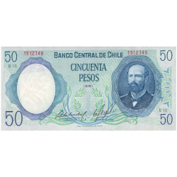 50 Pesos Chili 1981