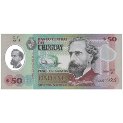 50 Pesos Uruguay 2020