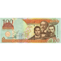 100 Pesos République...