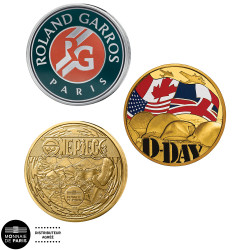 Lot 3 Médailles de l’année...