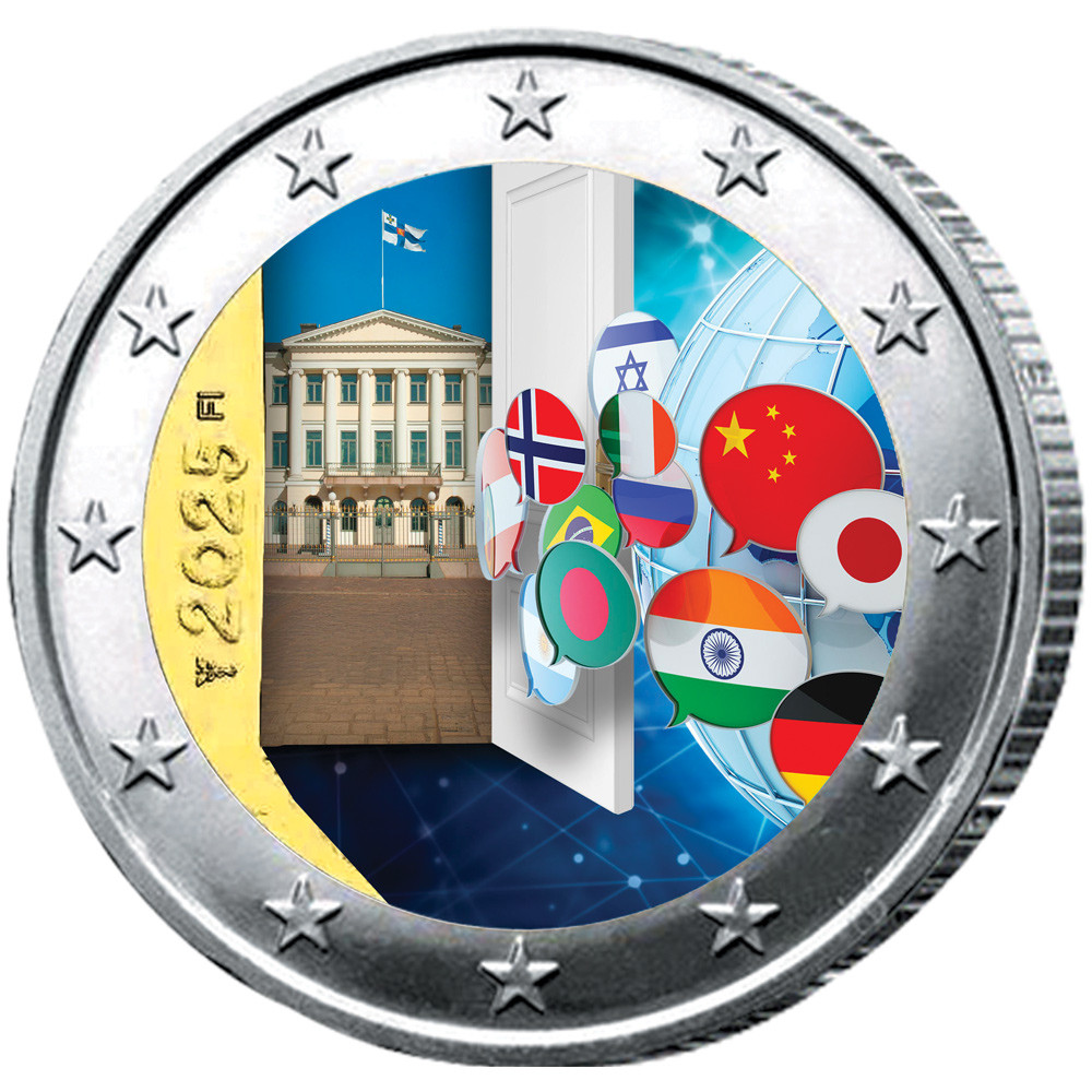 2 Euro Finlande BU 2025 - Diplomatie et politique étrangère
