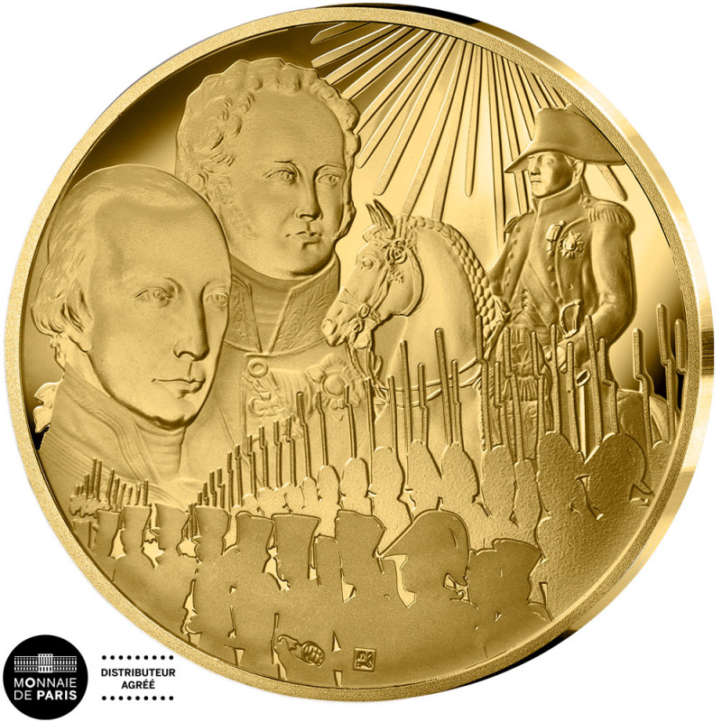 50 Euro Or France BE 2025 - Bataille d'Austerlitz - Trésor du