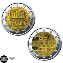 Lot 2 x 2 Euro France BU