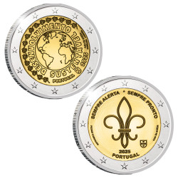 Lot 2 x 2 Euro Portugal BE