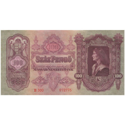 100 Pengö Hongrie 1930 -...
