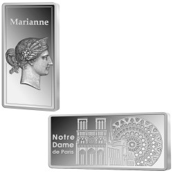 Lot 2 Lingots Argent