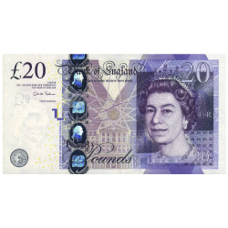 20 Livres Royaume-Uni 2012...