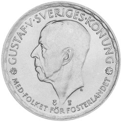 2 Kronor Argent Suède...