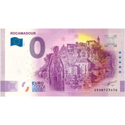 Billets Souvenir 0 Euro - Rocamadour