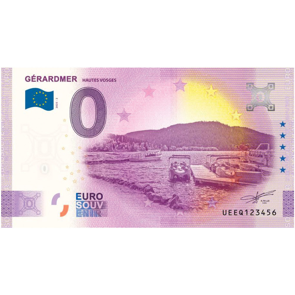 Billets Souvenir 0 Euro - Gérardmer