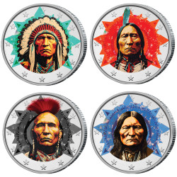 Lot 4 x 2 Euro  Chefs...