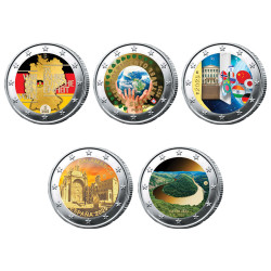 Lot 11 x 2 Euro 2025...