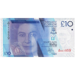 10 Pounds Gibraltar 2016 -...