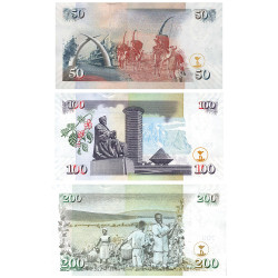 Lot 3 billets Kenya 2010