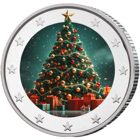 2 Euro Joyeuses Fêtes