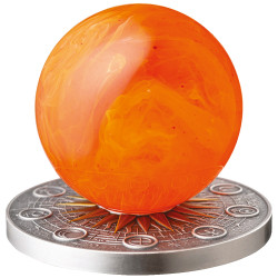 10 Cedis Argent 2025 - Soleil