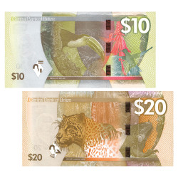 Lot 2 billets Belize 2025