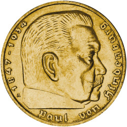 5 Reichsmarks Argent...