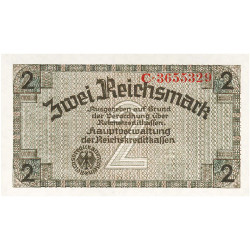 2 Reichsmarks Allemagne -...
