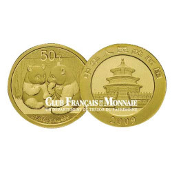 2009 - Chine - 50 yuan Or - Panda
