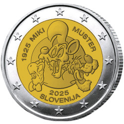 2 Euro Slovénie 2025 - Miki...