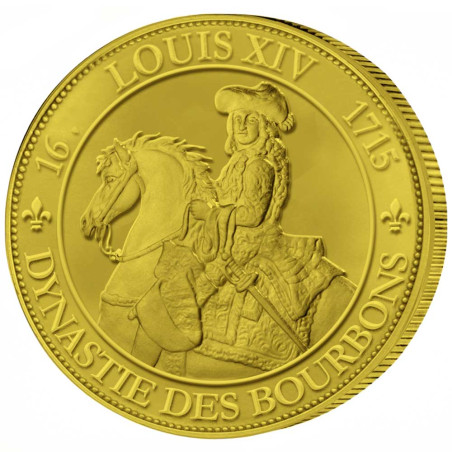 Louis XIV (1638-1715) dorée