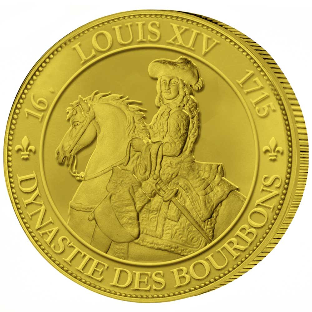 Louis XIV (1638-1715) dorée