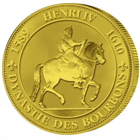 Henri IV  (1553-1610) dorée