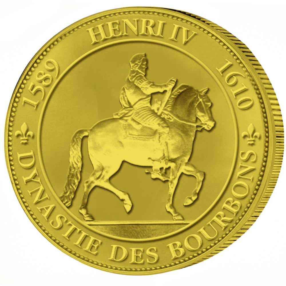 Henri IV  (1553-1610) dorée