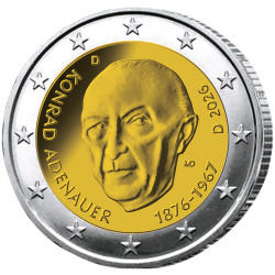 2 Euro Allemagne 2026 -...