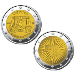 Lot 2 x 2 Euro Lituanie 2025