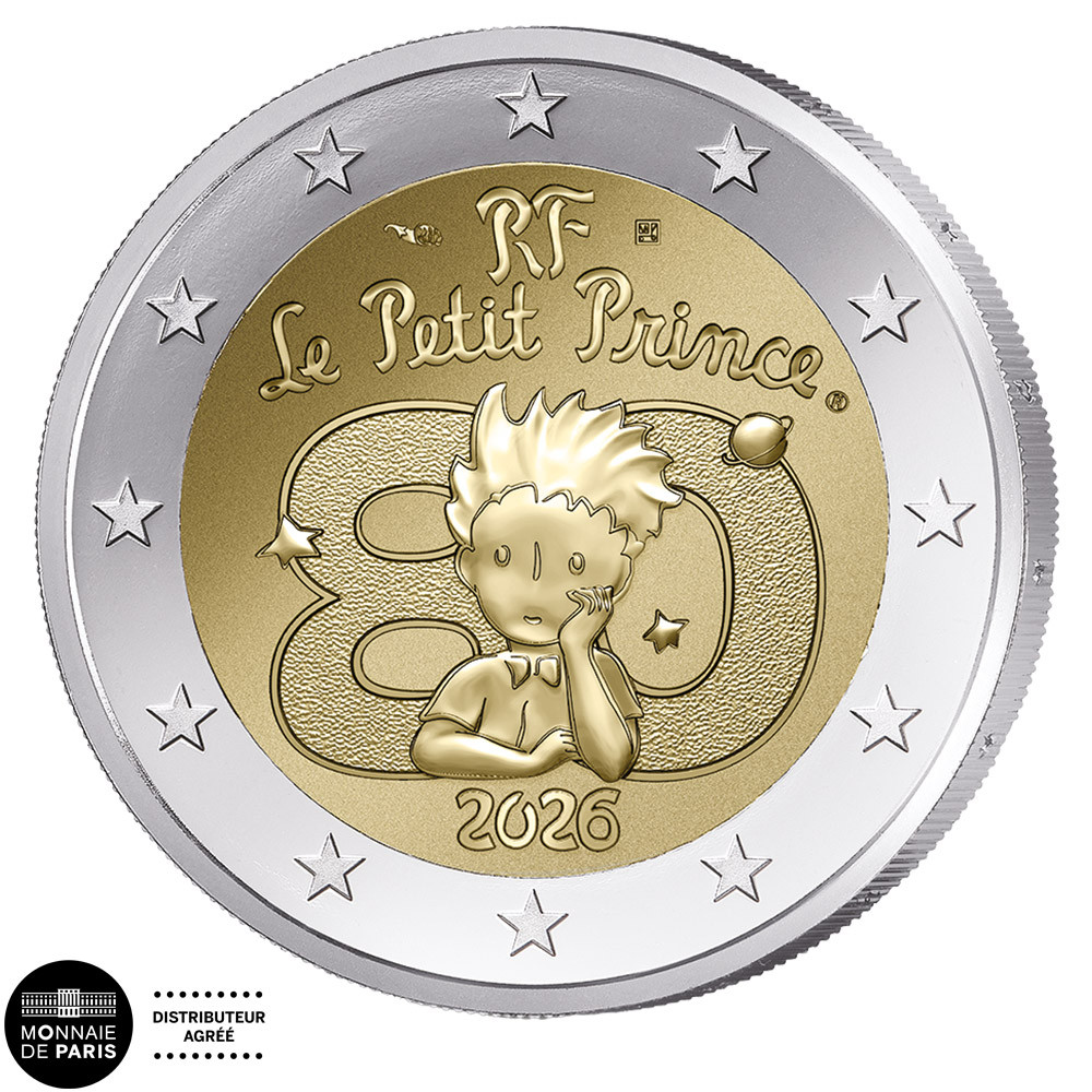 2 Euro France BU 2026 - Avion