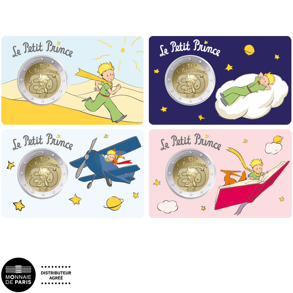 Lot 4 x 2 Euro France BU 2026