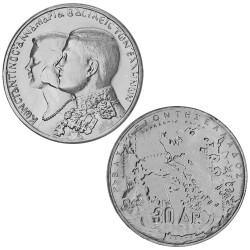 Coffret Argent Rois de Grèce