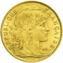 10 Francs Or Marianne IIIe République 1906