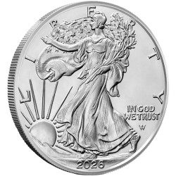 1 Dollar Argent USA 2026 - Liberty - Aigle