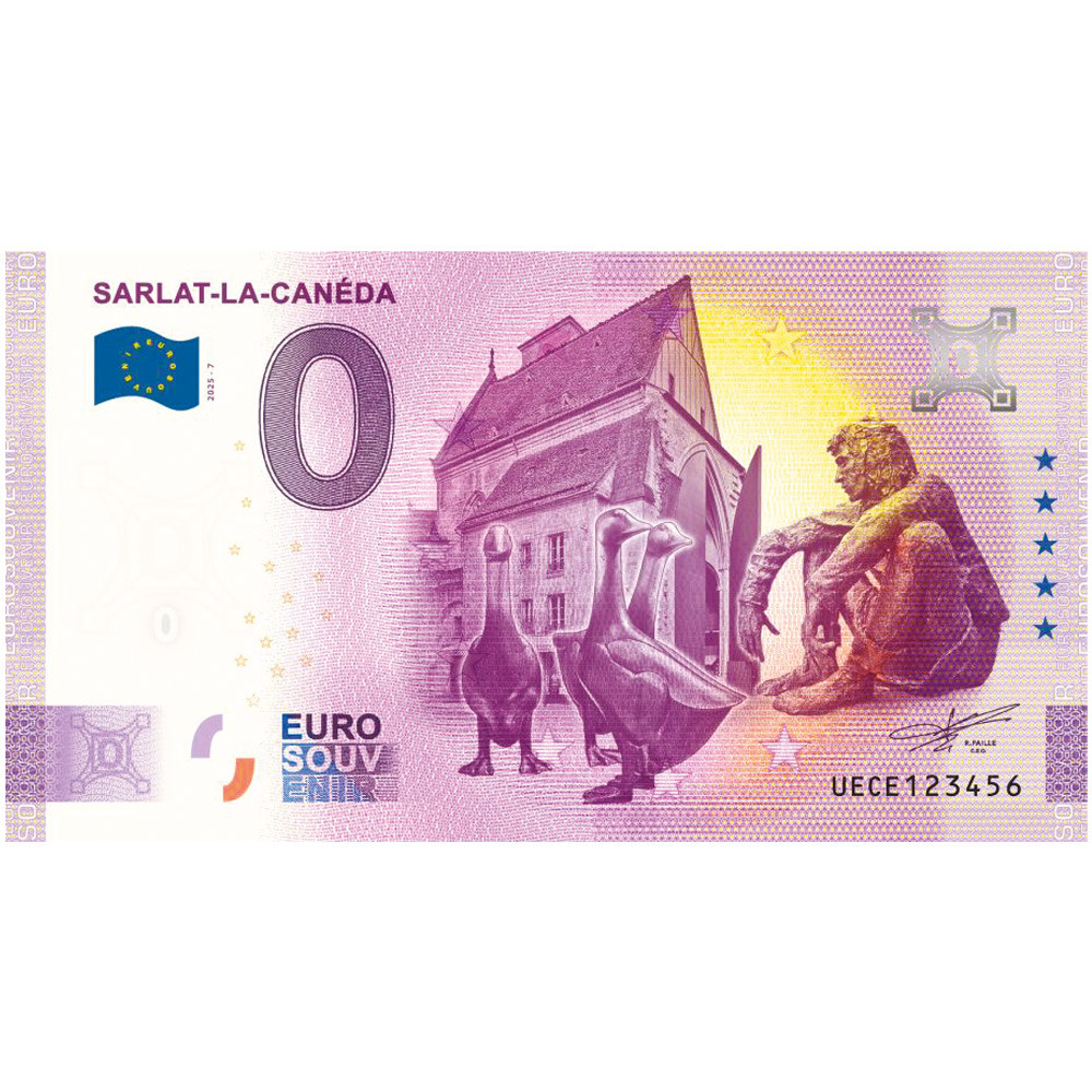 Billets souvenir 0 Euro - Sarlat la Caneda