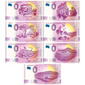 Lot 14 Billets Souvenir 0 Euro