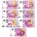 Lot 14 Billets Souvenir 0 Euro