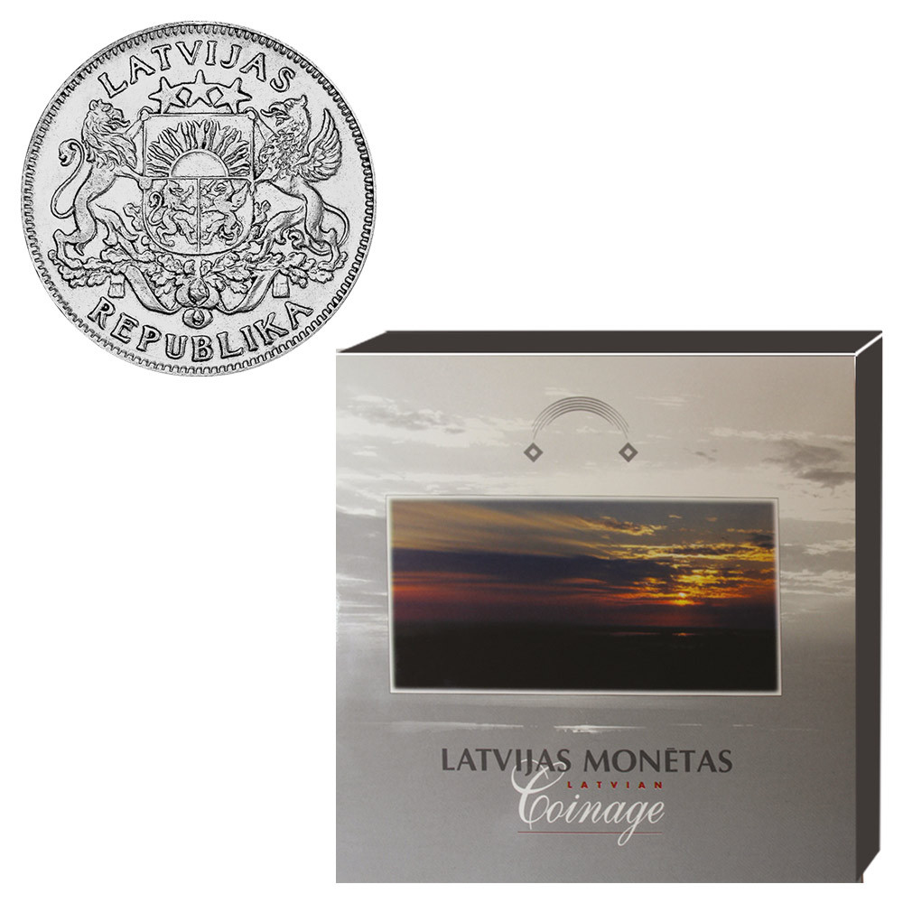 Lot monnaies Lettonie