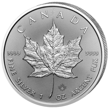 5 Dollars Argent Canada BU 2026 - Feuille d’érable