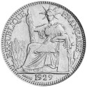10 Centimes Argent Indochine française 1921-1937