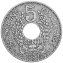 5 Centimes Indochine  française 1923-1938