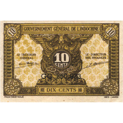 10 Centimes Indochine 1942